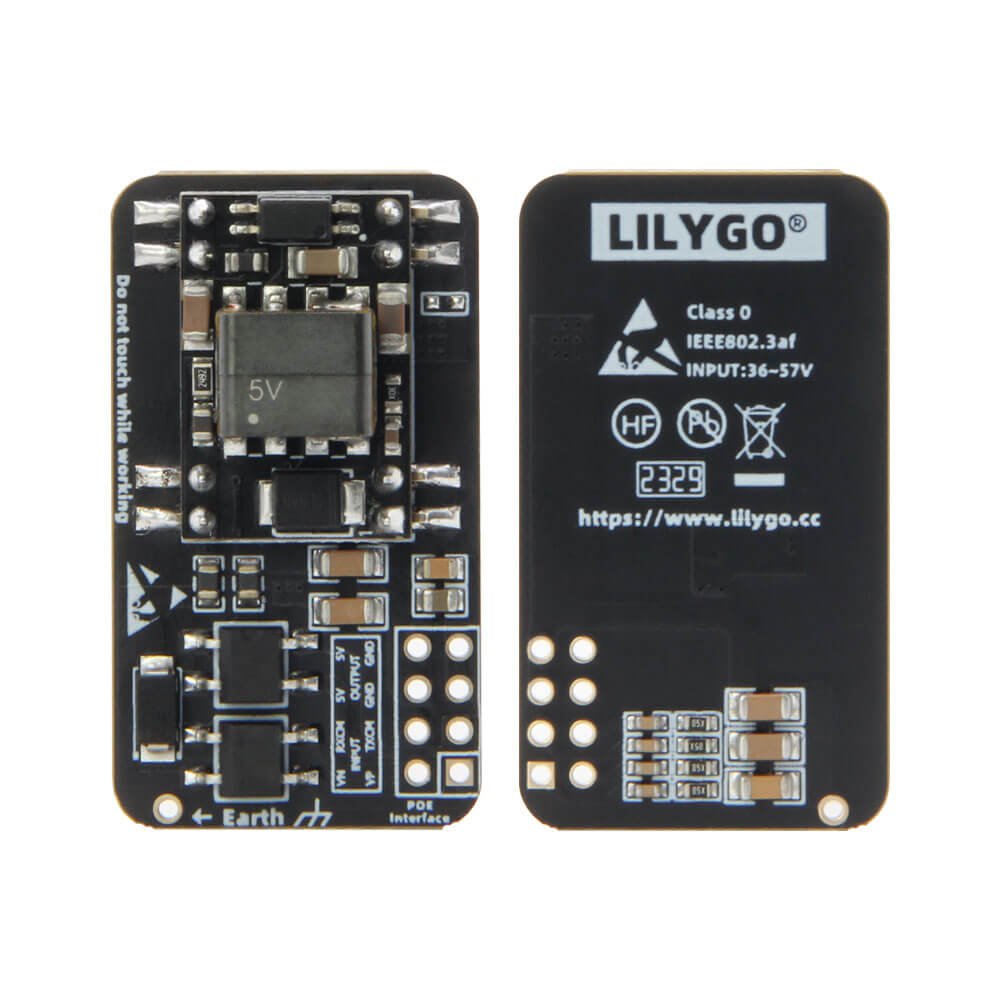 LilyGo TTGO T-ETH-Lite – PoE Shield – H675